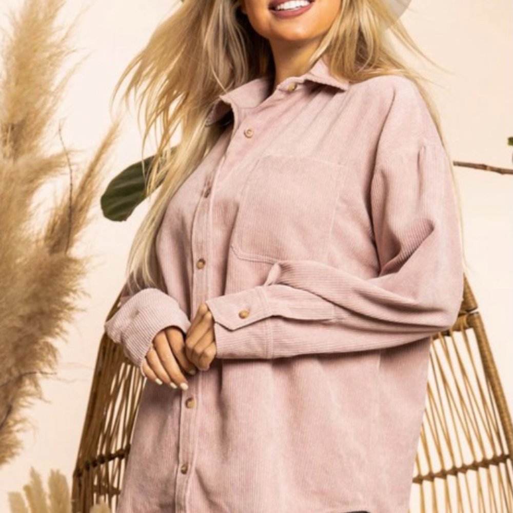 Corduroy Button Down